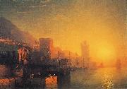 Ivan Aivazovsky The Island of Rhodes oil painting